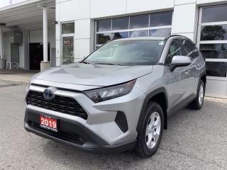 Used 2019 Toyota RAV4 AWD Hybrid LE for sale in North Bay, ON