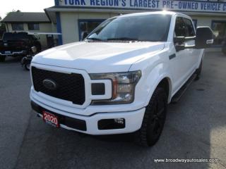 Used 2020 Ford F-150 FUEL EFFICIENT XLT-MODEL 5 PASSENGER 3.5L - ECO-BOOST.. 4X4.. CREW-CAB.. SHORTY.. NAVIGATION.. HEATED SEATS.. POWER PEDALS.. BACK-UP CAMERA.. for sale in Bradford, ON