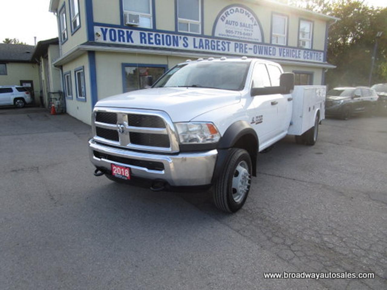 2018 RAM 5500 HD Chassis WORK READY HEAVY-DUTY 6 PASSENGER 6.7L - CUMMINS.. 4X4.. CREW-CAB.. COMPONENT-BOX-BED.. TRAILER BRAKE.. BLUETOOTH SYSTEM.. TOW SUPPORT.. Photo4