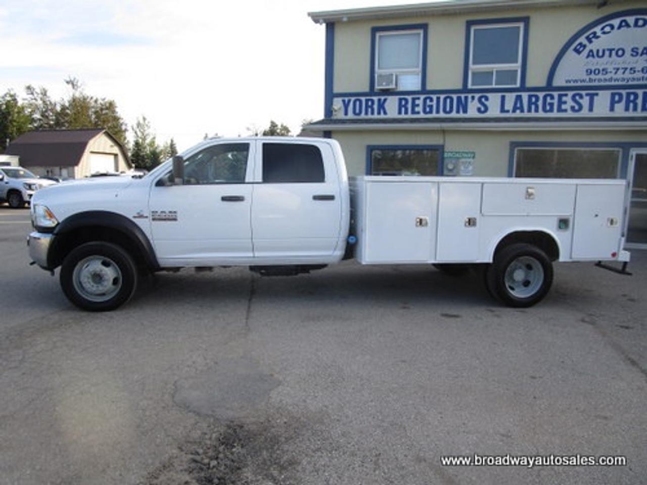 2018 RAM 5500 HD Chassis WORK READY HEAVY-DUTY 6 PASSENGER 6.7L - CUMMINS.. 4X4.. CREW-CAB.. COMPONENT-BOX-BED.. TRAILER BRAKE.. BLUETOOTH SYSTEM.. TOW SUPPORT.. Photo3