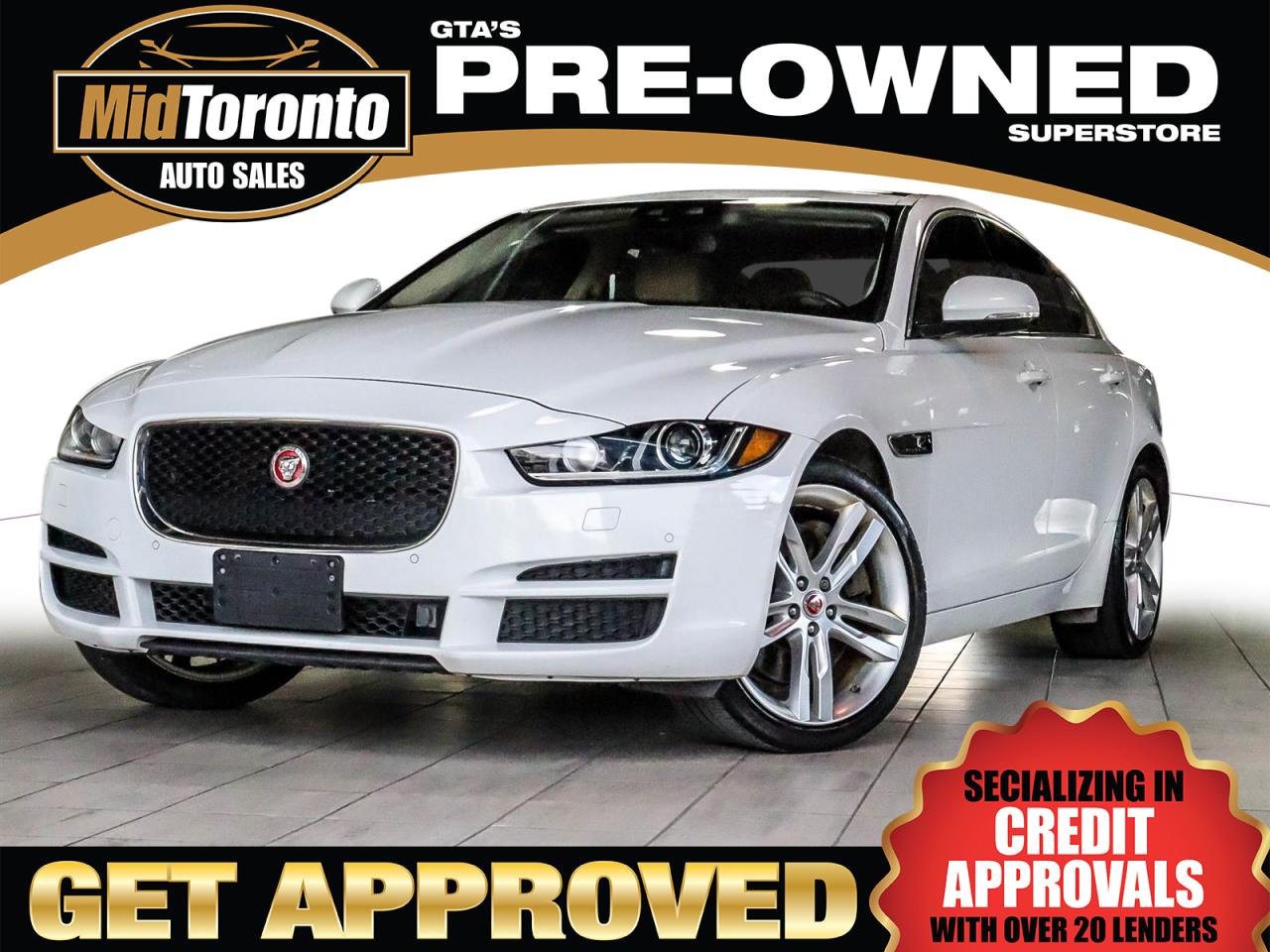 Used 2018 Jaguar XE 30t Prestige AWD - Power Sun Roof - Leather - Navigation - Blind Spot for sale in North York, ON