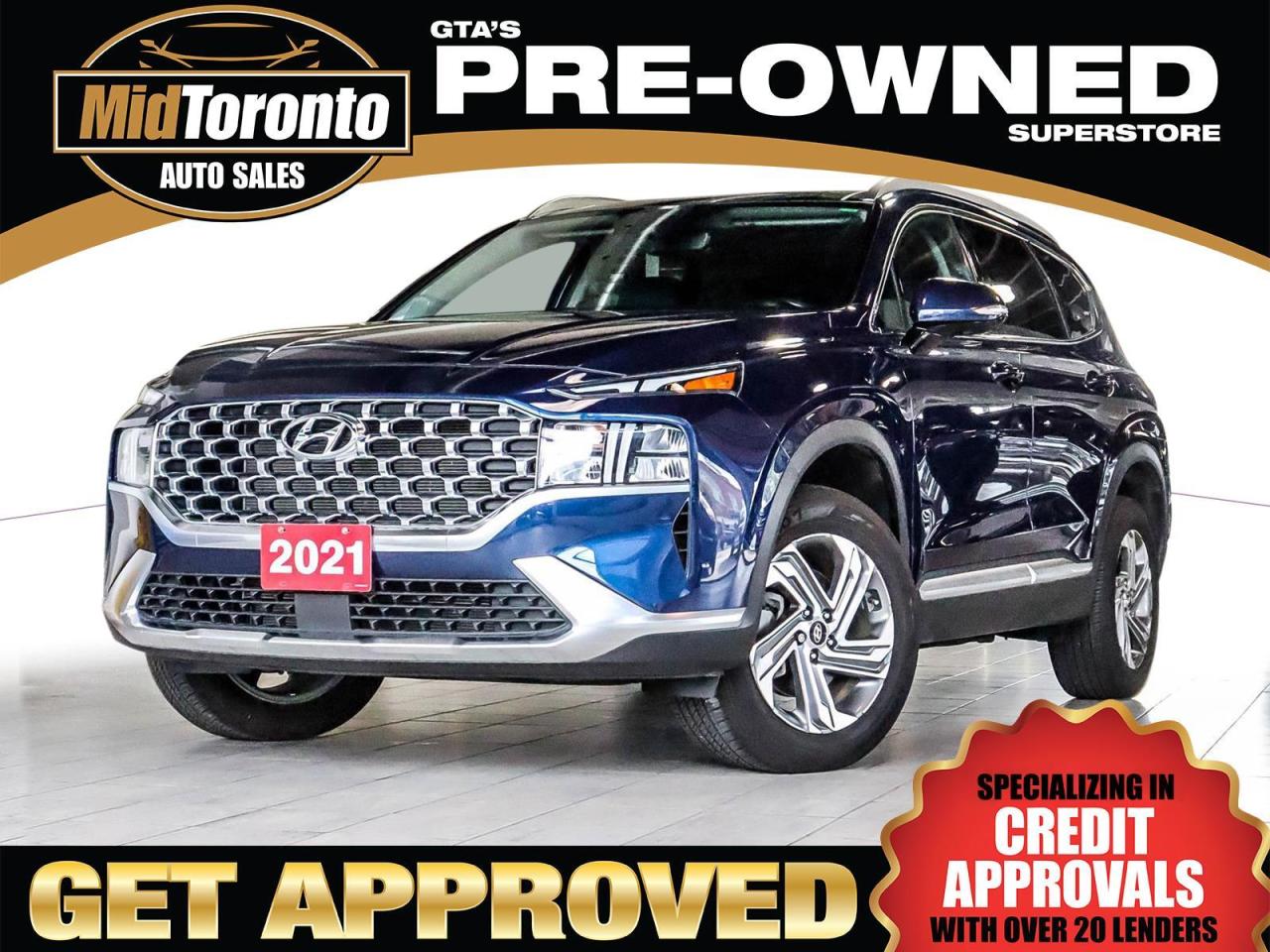 Used 2021 Hyundai Santa Fe Preferred plus TREND package - Panoramic Power Sun Roof - Leather - No Accidents for sale in North York, ON