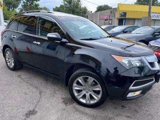 Used 2012 Acura MDX Elite Pkg/NAVI/CAMERA/DVD/LEATHER/ROOF/ALLOYS for sale in Scarborough, ON