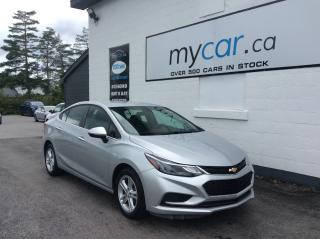 Used 2018 Chevrolet Cruze LT Auto ALLOYS. HEATED SEATS. BACKUP CAM. BLUETOOTH. A/C. for sale in North Bay, ON