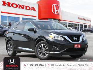 Used 2017 Nissan Murano SV BLUETOOTH | REARVIEW CAMERA for sale in Cambridge, ON