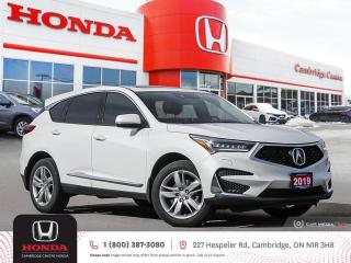 Used 2019 Acura RDX Platinum Elite REARVIEW CAMERA | APPLE CARPLAY™ & ANDROID AUTO™ | POWER SUNROOF for sale in Cambridge, ON