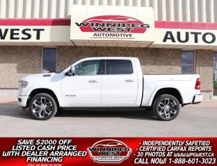 Used 2021 Dodge Ram 1500 LIMITED EDITION ECO DIESEL 4X4, ALL OPTIONS,AS NEW for sale in Headingley, MB