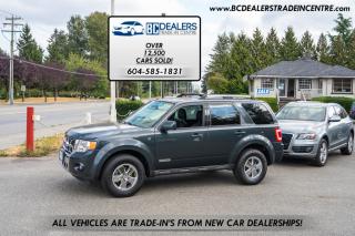 Used 2008 Ford Escape 4WD V6 Limited, Local, No Accidents, Leather, Sunroof, Load! for sale in Surrey, BC
