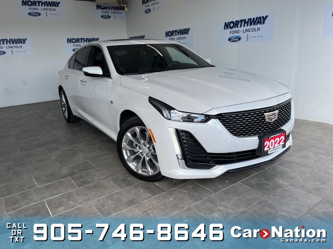 Used 2022 Cadillac CTS PREMIUM LUXURY |AWD| V6 TWIN TURBO |LEATHER |ROOF for sale in Brantford, ON