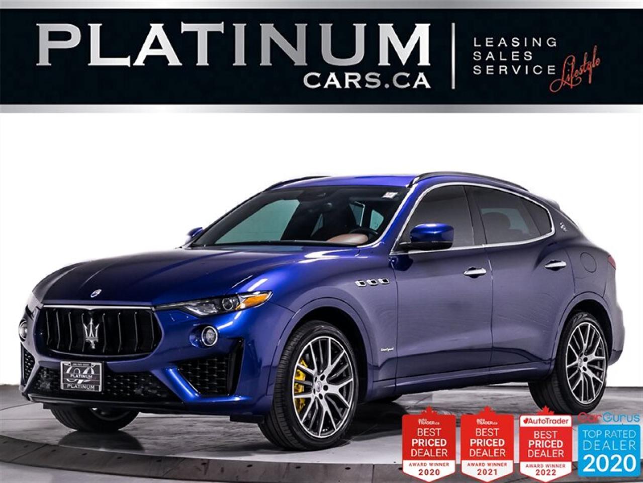 Used 2019 Maserati Levante S GranSport, 430HP, SPORT PKG, NAV, CAM, PANO for sale in Toronto, ON