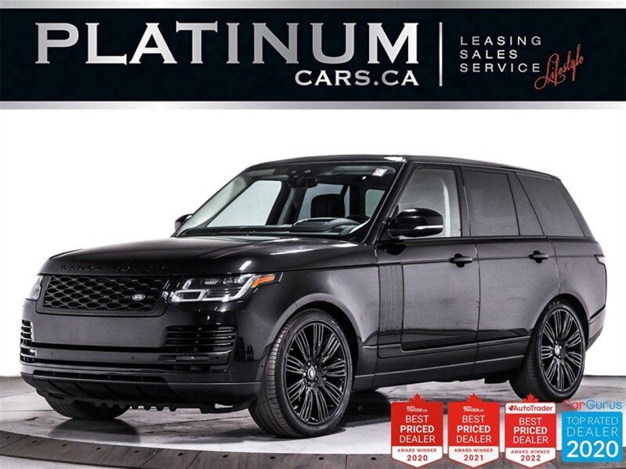 Used 2019 Land Rover Range Rover Supercharged, V8, BLACK PACK, HUD, NAV, CARPLAY for sale in Toronto, ON