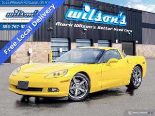 Used 2008 Chevrolet Corvette Coupe Z51, 6-Speed, Heads Up Display, Performance Exhaust, Heated Seats, & Much More! for sale in Guelph, ON