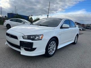 <div>2014 Mitsubishi Lancer ES SPORT Manual Transmission comes in excellent condition,,,,fully certified included in the price, HST & Licensing extra, hassle & haggle free... Equipped with <span style=font-size: 1em;>Keyless Entry, Air Conditioning, power windows, Power doors lock, Alloy Wheels, Power Locks, Bluetooth, cruise control, TPMS System & much more....This vehicle has been serviced in 2015, 2016, 2017, 2018</span><span style=font-size: 1em;> ...&....up to recent in Mitsubishi Store..... ...Please contact us @ 416-543-4438 for more details....At Rideflex Auto we are serving our clients across G.T.A, Toronto, Vaughan, Richmond Hill, Newmarket, Bradford, Markham, Mississauga, Scarborough, Pickering, Ajax, Oakville, Hamilton, Brampton, Waterloo, Burlington, Aurora, Milton, Whitby, Kitchener London, Brantford, Barrie, Milton.......</span></div><div>Buy with confidence from Rideflex Auto</div>