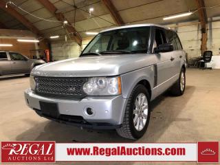 Used 2006 Land Rover Range Rover Supercharged HSE LUXURY for sale in Calgary, AB