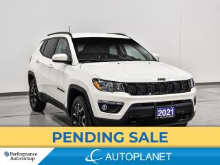 Used 2021 Jeep Compass 4x4, Sport Upland Edition, Back Up Cam, Bluetooth! for sale in Brampton, ON