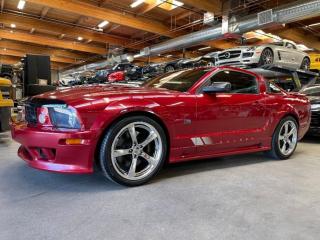 A Canadian, accident free Ford Mustang Saleen S281 Supercharged Coupe. Well equipped with Saleen leather sport seats with contrast stitching and panels, Power drivers seat, Shaker 500 8 speaker audio system, 6 Disc CD changer, Tilt steering wheel, Power windows, Power door locks, Power mirrors, Cruise control, Keyless entry, Air conditioning, Twin gauge pod with boost and air temperature, Saleen body kit, Saleen quarter window trim, Saleen rear spoiler, 2 1/2 Performance center exhaust system, HID Headlights, Racecraft suspension, Saleen 14 brake system, 20 5-Spoke alloy wheels. 4.6L Supercharged V8 mated to a 5 speed manual transmission rated by the factory at 465hp / 425lb-ft. A 1 year warranty is included in the purchase price of this vehicle. Well maintained and recently serviced including a supercharger rebuild. Leasing and financing available. All trades accepted. 
 Viewing by appointment 
 Dealer # 10290 null