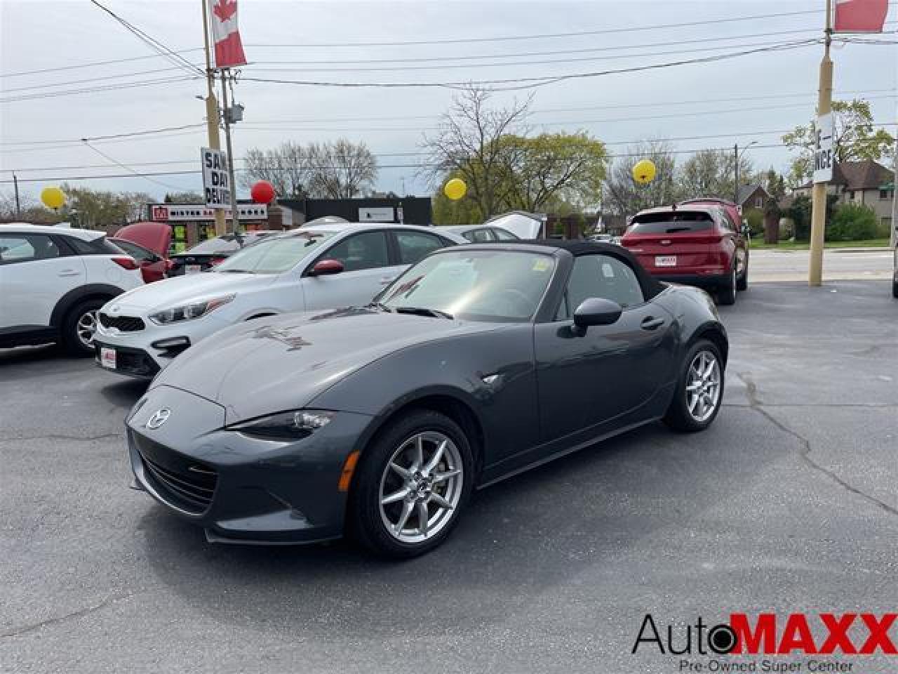 Used 2017 Mazda Miata MX-5 2dr Conv Man GS - BLUETOOTH, ALLOYS, CRUISE! for sale in Windsor, ON