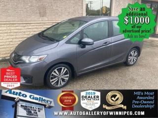 Used 2016 Honda Fit EX-L* Navigation/Sunroof/Heated Seats/Reverse Cam for sale in Winnipeg, MB