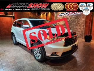 Used 2016 Toyota Highlander XLE AWD Low KM!!  Htd Leather, Nav, S.Roof, Rmt Start for sale in Winnipeg, MB