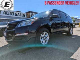 Used 2015 Chevrolet Traverse LS  8 SEATER VEHICLE!! for sale in Barrie, ON