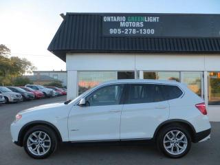 Used 2014 BMW X3 ALL WHEEL DRIVE, CERTIFIED, NAVIGATION for sale in Mississauga, ON