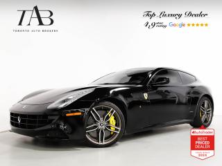 This Powerful 2014 Ferrari FF is an exceptional grand tourer, combining Ferraris renowned performance with practicality and luxury with a clean Carfax report. Powered by a potent V12 engine, the Ferrari FF delivers exhilarating performance that is characteristic of the brand.

Key Features Includes:

- V12
- Navigation
- Backup Camera
- Panoramic Roof
- Carbon Fiber Interior
- CD
- Heated Front Seats
- Traction Control
- Stability Control
- Yellow Brake Calipers
- 20" Alloy Wheels 

NOW OFFERING 3 MONTH DEFERRED FINANCING PAYMENTS ON APPROVED CREDIT. 

Looking for a top-rated pre-owned luxury car dealership in the GTA? Look no further than Toronto Auto Brokers (TAB)! Were proud to have won multiple awards, including the 2023 GTA Top Choice Luxury Pre Owned Dealership Award, 2023 CarGurus Top Rated Dealer, 2023 CBRB Dealer Award, the 2023 Three Best Rated Dealer Award, and many more!

With 30 years of experience serving the Greater Toronto Area, TAB is a respected and trusted name in the pre-owned luxury car industry. Our 30,000 sq.Ft indoor showroom is home to a wide range of luxury vehicles from top brands like BMW, Mercedes-Benz, Audi, Porsche, Land Rover, Jaguar, Aston Martin, Bentley, Maserati, and more. And we dont just serve the GTA, were proud to offer our services to all cities in Canada, including Vancouver, Montreal, Calgary, Edmonton, Winnipeg, Saskatchewan, Halifax, and more.

At TAB, were committed to providing a no-pressure environment and honest work ethics. As a family-owned and operated business, we treat every customer like family and ensure that every interaction is a positive one. Come experience the TAB Lifestyle at its truest form, luxury car buying has never been more enjoyable and exciting!

We offer a variety of services to make your purchase experience as easy and stress-free as possible. From competitive and simple financing and leasing options to extended warranties, aftermarket services, and full history reports on every vehicle, we have everything you need to make an informed decision. We welcome every trade, even if youre just looking to sell your car without buying, and when it comes to financing or leasing, we offer same day approvals, with access to over 50 lenders, including all of the banks in Canada. Feel free to check out your own Equifax credit score without affecting your credit score, simply click on the Equifax tab above and see if you qualify.

So if youre looking for a luxury pre-owned car dealership in Toronto, look no further than TAB! We proudly serve the GTA, including Toronto, Etobicoke, Woodbridge, North York, York Region, Vaughan, Thornhill, Richmond Hill, Mississauga, Scarborough, Markham, Oshawa, Peteborough, Hamilton, Newmarket, Orangeville, Aurora, Brantford, Barrie, Kitchener, Niagara Falls, Oakville, Cambridge, Kitchener, Waterloo, Guelph, London, Windsor, Orillia, Pickering, Ajax, Whitby, Durham, Cobourg, Belleville, Kingston, Ottawa, Montreal, Vancouver, Winnipeg, Calgary, Edmonton, Regina, Halifax, and more.

Call us today or visit our website to learn more about our inventory and services. And remember, all prices exclude applicable taxes and licensing, and vehicles can be certified at an additional cost of $799.