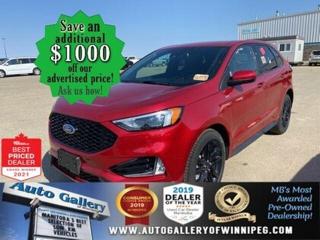 Used 2021 Ford Edge ST Line* AWD/Bluetooth/Navigation/Heated Seats for sale in Winnipeg, MB