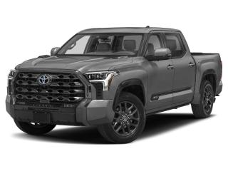 New 2024 Toyota Tundra Platinum Hybrid CrewMax | Factory Order - Custom for sale in Winnipeg, MB