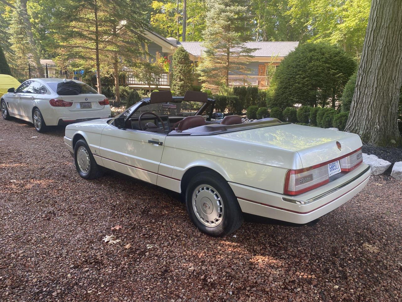 1988 Cadillac Allante CONVERTIBLE     Available In Sutton West Ontario - Photo #10