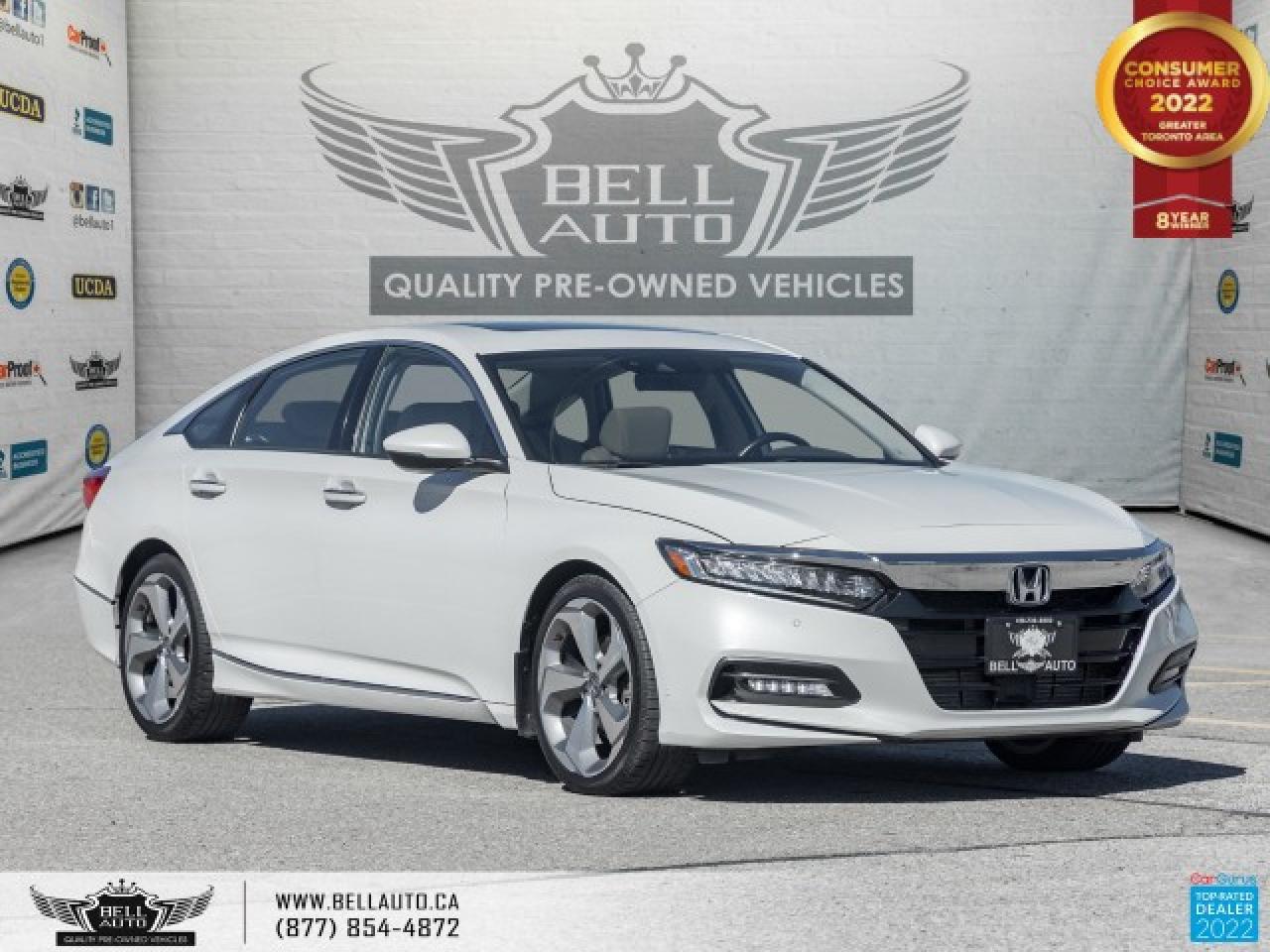 Used 2018 Honda Accord Sedan Touring, SOLD...SOLD...SOLD...HeadUpDisplay, CVT, BackUpCam, Navi, Sunroof for sale in Toronto, ON