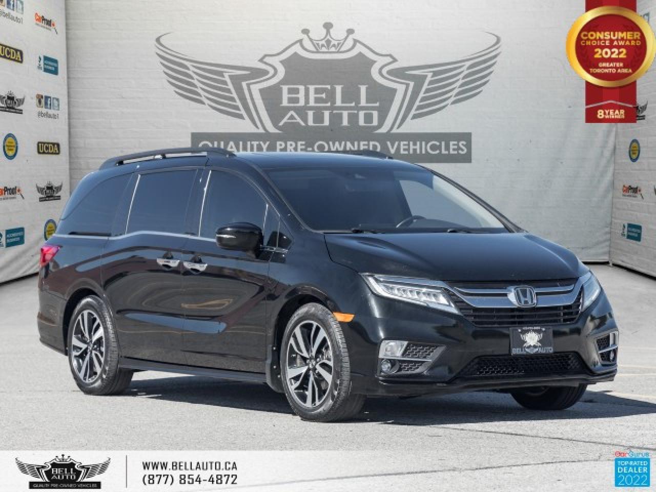 2018 Honda Odyssey Touring, NoAccident, BackUpCam, Navi, SunRoof, ParkingDistCont, 8-Pass, DVDPlayer Photo35
