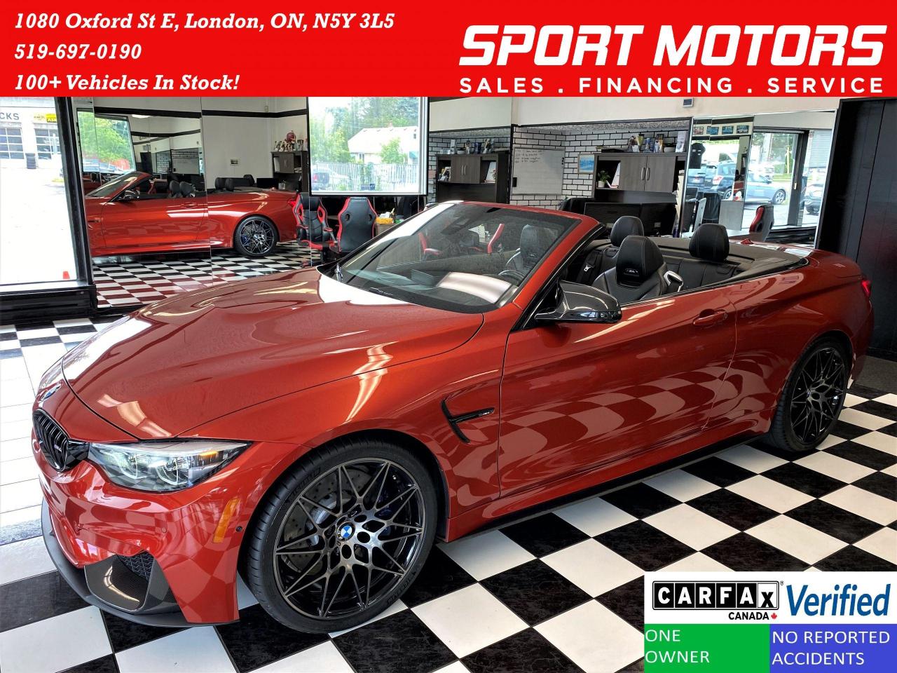 2018 BMW M4 Cabriolet Ultimate PKG+DCT+Tech+Clean Carfax - Photo #1