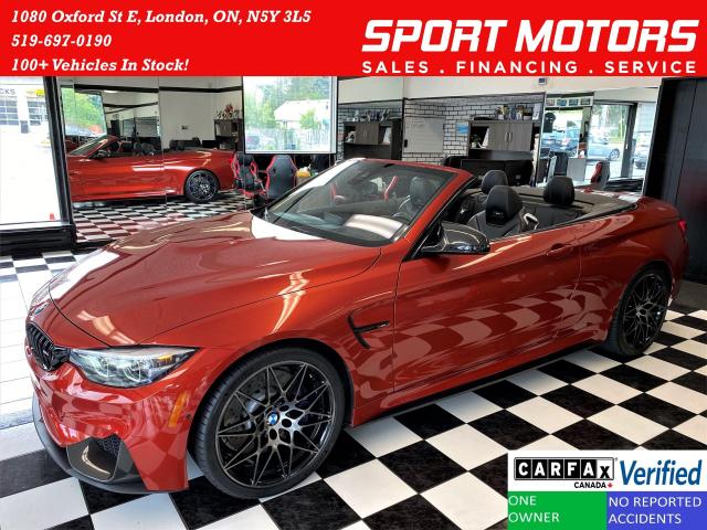 2018 BMW M4 Cabriolet Ultimate PKG+DCT+Tech+Clean Carfax Photo1