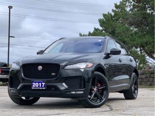Used 2017 Jaguar F-PACE AWD S | NAV | PANO SUNROOF for sale in Waterloo, ON