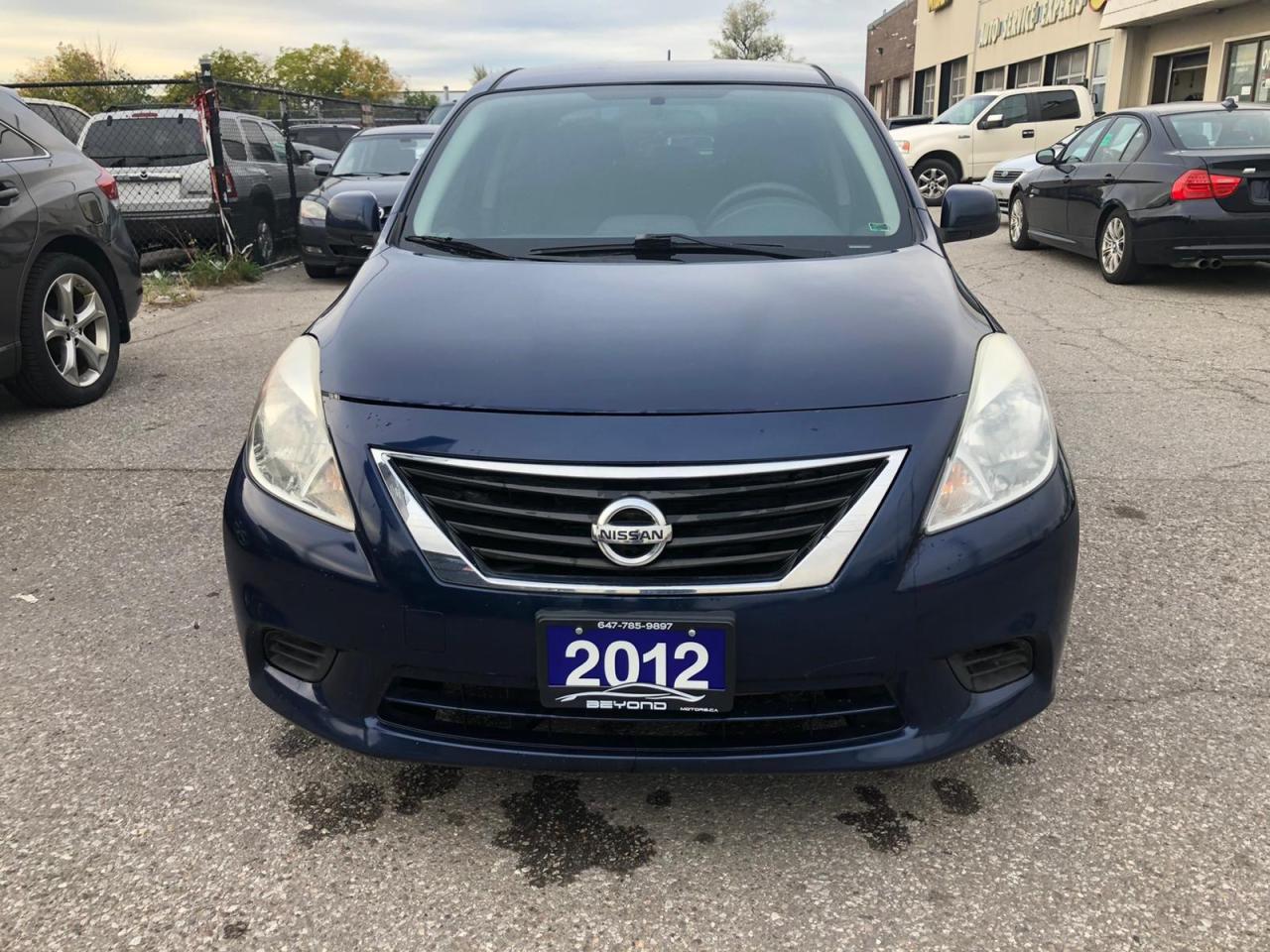 2012 Nissan Versa CERTIFIED, WARRANTY INCLUDED, REAR CAM, BLUETOOTH - Photo #1