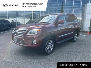 Used 2013 Lexus LX 570 Luxury SUV 6A / Ultra Premium PKG, ALL Service UP for sale in North Vancouver, BC