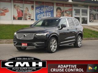 Used 2017 Volvo XC90 Hybrid T8 Excellence  HYBRID ADAP-CC 4-ZONE-CLIMATE FRIDGE for sale in St. Catharines, ON