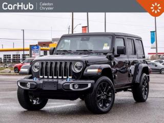 New 2023 Jeep Wrangler 4xe Sahara Sky Roof LED Grp Safety Grp Cold Weather Grp for sale in Bolton, ON