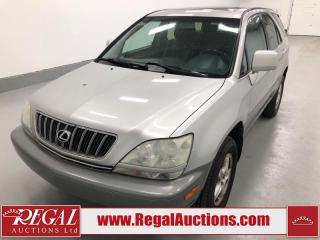 Used 2001 Lexus RX 300  for sale in Calgary, AB