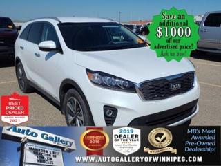 Used 2019 Kia Sorento EX* AWD/7 Seater/Heated Seats/Bluetooth for sale in Winnipeg, MB