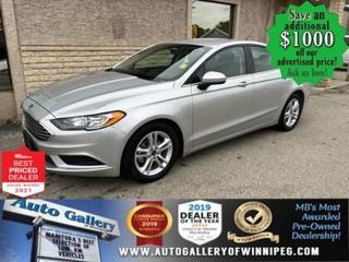 Used 2018 Ford Fusion SE* Remote Starter/SXM/Heated Seats/Only 46,427 km for sale in Winnipeg, MB