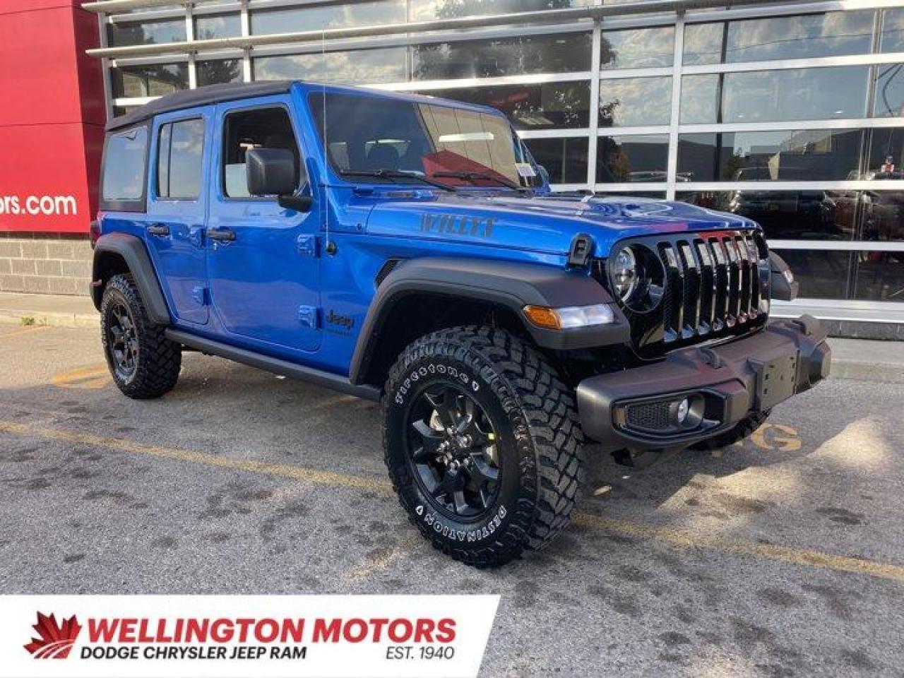 New 2023 Jeep Wrangler Willys for sale in Guelph, ON