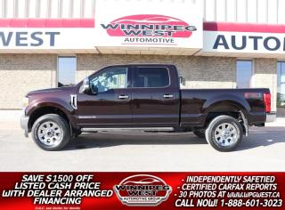 Used 2018 Ford F-250 LARIAT CREW FX4 4X4, 6.7L DIESEL, FLAWLESS, LOCAL! for sale in Headingley, MB