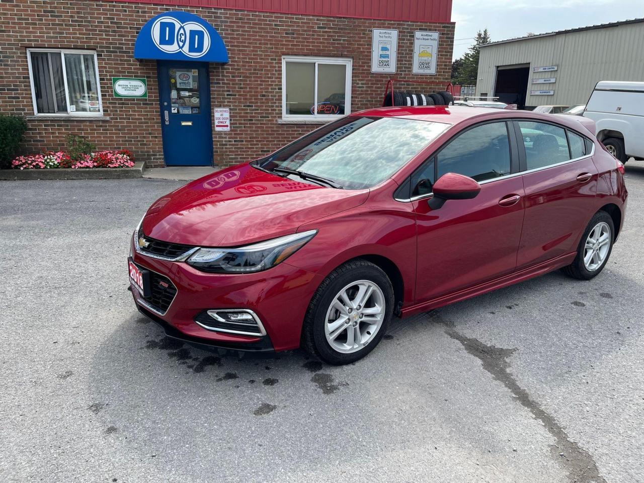 Used 2018 Chevrolet Cruze LT RS, Only 11K & $143 BiWkly OAC* for sale in Kingston, ON