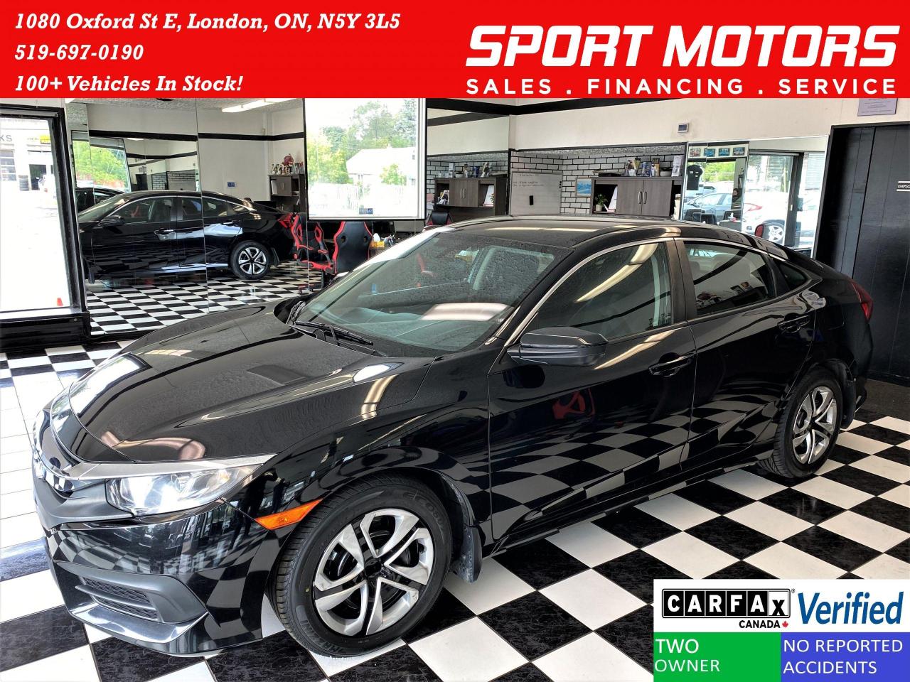 2016 Honda Civic LX+New Tires & Brakes+ApplePlay+CLEAN CARFAX - Photo #1