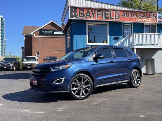 Used 2017 Ford Edge SPORT AWD **Pano Roof/Remote Start/Navigation** for sale in Barrie, ON