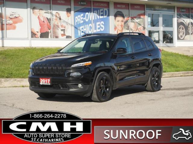 2017 Jeep Cherokee Limited  NAV CAM ROOF HTD-S/W REM-START