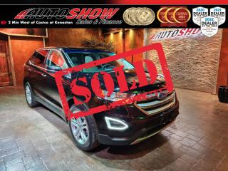 Used 2018 Ford Edge Titanium - Pano Roof, Nav, Htd Wheel, Htd & AC Lthr for sale in Winnipeg, MB