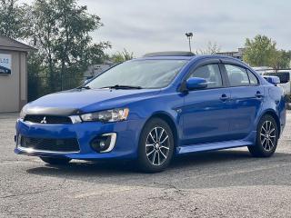 Used 2017 Mitsubishi Lancer SUNROOF LOW KMS CLEAN CARFAX for sale in Brampton, ON