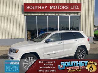 Used 2017 Jeep Grand Cherokee Overland for sale in Southey, SK